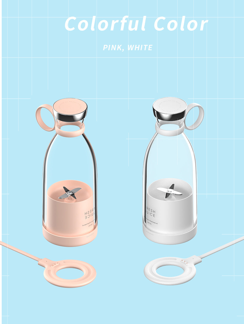 Frullatore portatile USB mini fruit mixer food milkshake