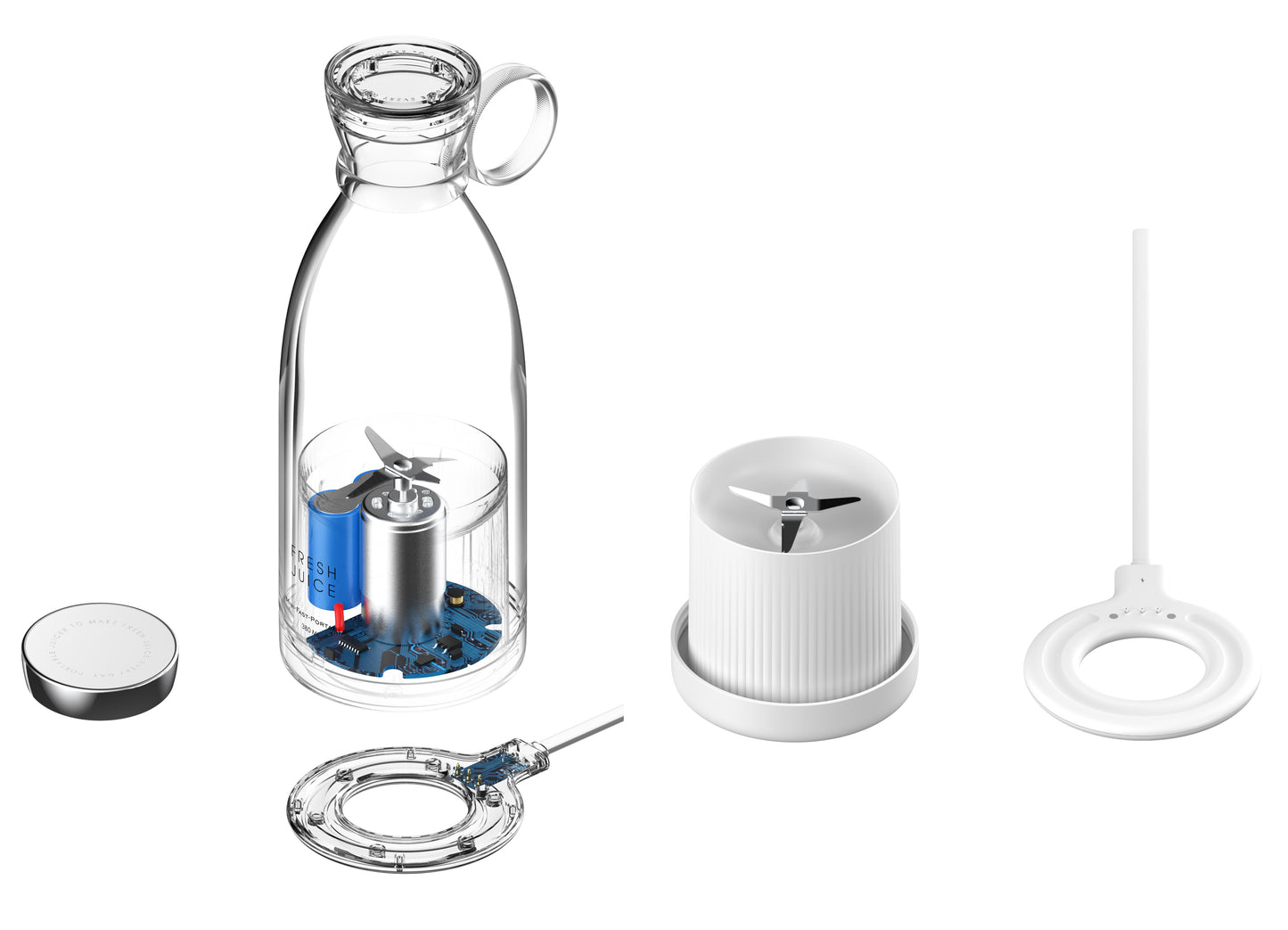 Frullatore portatile USB mini fruit mixer food milkshake