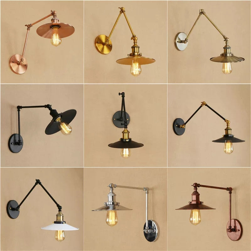 Lampada da parete vintage