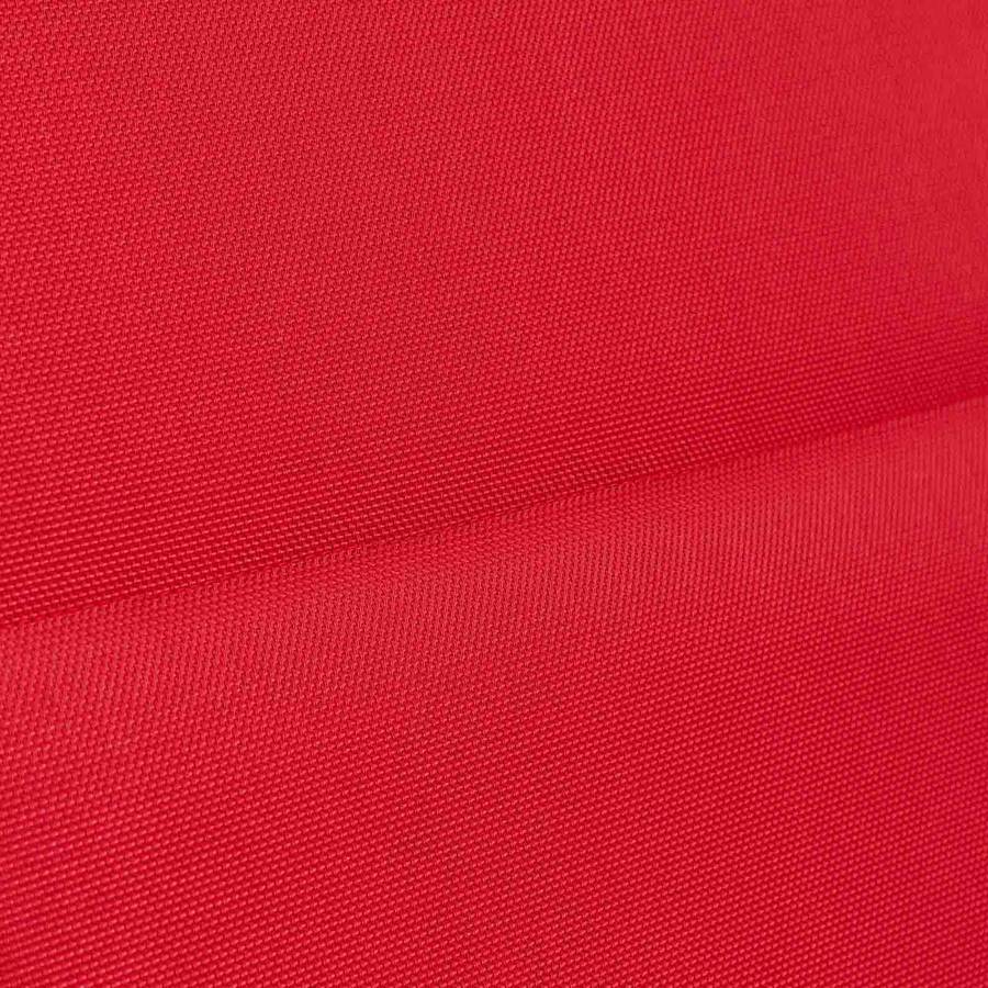 Lettino imbottito reclinabile in alluminio rosso